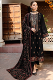 Bareeze - Winter 3PC Dhanak Embroidered Suit - SS0420