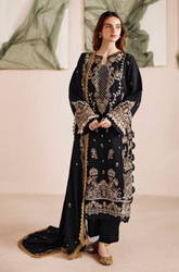 Summer 3PC Lawn Embroidered Suit - SS0669