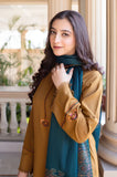Aisling - 3PC Dhanak Embroidered Shirt With Pashmina Printed Dupatta and Trouser - SS01178
