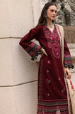 Charizma - 3PC Unstitched Dhanak Embroidered Shirt with Pashmina Printed Dupatta and Trouser - SS01151