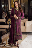 Asim Jofa - Winter 3PC Dhanak Embroidered Suit - SS0544