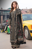 Asim Jofa - Winter 3PC Dhanak Embroidered Suit - SS0408
