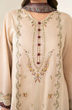 Zarashahjhan - Winter 3PC Dhanak Embroidered Suit - SS0545