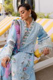 PARISHAY- Summer 3PC Lawn Chikankri Embroidered Suit - SS0649