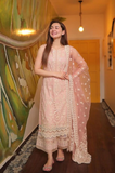 Maria.B - Summer 3PC Lawn Embroidered Suit - SS0046