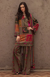 Charizma - 3PC Karandi Digital Printed Dress - SS0964