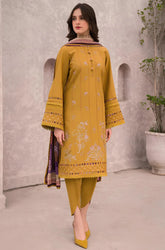 Jazmin - 3PC Lawn Embroidered Shirt With Chiffon Printed Dupatta and Trouser - SS0895