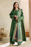 ZARA SHAH JAHAN - Winter 3Pcs Dhanak Embroidered Suit - SU0056