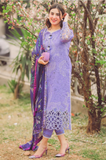 Mushq - Summer 3 Piece - Lawn Embroidered Suit - SU0032