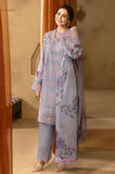 SAIRA RIZWAN - 3PC Lawn Chikankari Embroidered Shirt with Chiffon Printed Dupatta and Trouser- SS0284