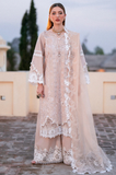 Zarpash - Winter 3PC Chikenkari Dhanak Embroidered Suit - SS0500