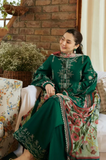 BAROQUE - Winter 3PC Dhanak Embroidered Suit - SBO132