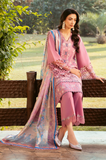 BIN ILYAS - Winter 3PC Dhanak Embroidered Suit - SS0480