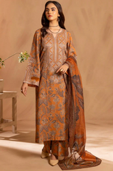 Nishat - Winter 3PC Khaddar Digital Printed Dress - SS0444
