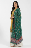 Sapphire - Winter 3PC Dhanak Embroidered Suit - SS0493