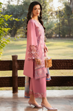 BIN ILYAS - Winter 3PC Dhanak Embroidered Suit - SS0480