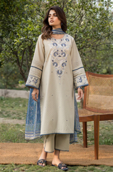 Summer 3PC Lawn Embroidered Suit - SS0671