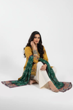Sapphire - Winter 3PC Dhanak Embroidered Suit - SS0493