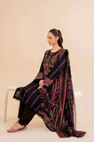 Aneelas - Winter 3PC Dhanak Embroidered Suit - SS0490