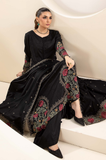 Maria.B. - Winter 3PC Dhanak Embroidered Suit - SS0494
