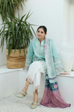 Coco By ZaraShahjahan -  Winter 3PC Dhanak Embroidered Suit - SS0496