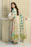 Maryum N Maria - 3PC Lawn Embroidered Shirt With Slub Printed Dupatta and Trouser - SS0967