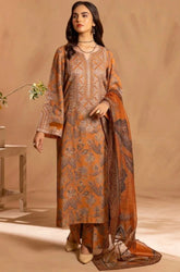 Sapphire - 3PC Lawn Printed Shirt with Lawn Printed Dupatta and Trouser - SS0844