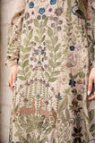 HUSSAIN REHAR - Winter 3PC Dhanak Embroidered Suit -SS0473