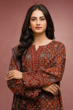 Nishat - Winter 3PC Khaddar Digital Printed Dress - SS0476