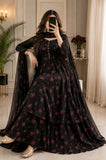 Shahijora - 3PC Lawn Maxi Style Printed Dress- SS0976