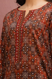 Nishat - Winter 3PC Khaddar Digital Printed Dress - SS0476