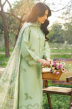 Summer 3PC Lawn Chikenkari Embroidered Suit - SS0672