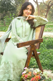 Summer 3PC Lawn Chikenkari Embroidered Suit - SS0672