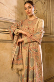 Bareeze - Winter 3PC Dhanak Embroidered Suit - SS0466