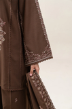 BEECHTREE - Winter 3PC Dhanak Embroidered Suit - SS0482