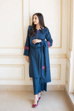 Aisling - 3PC Dhanak Embroidered Shirt With Dhanak Embroidered Dupatta and Trouser - SS0876