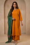 Shahijora - 3PC Lawn Shirt With Slub Net Dupatta and Trouser - SS01143
