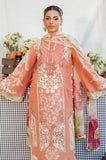 ELAF - 3PC Summer Lawn Chikankari Embroidered Shirt with Chiffon Embroidered Dupatta and Trouser - SS0783