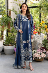 Summer 3PC Lawn Embroidered Suit - SS0720