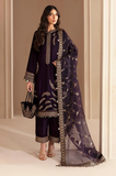 JAZMIN - Winter 3PC Velvet Embroidered Suit - SS0528