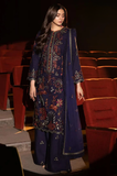 ASIM JOFA - Winter 3PC Dhanak Embroidered Suit - SS0483