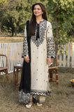 Coco - 3PC Dhanak Embroidered Shirt With Dhanak Embroidered Dupatta and Trouser - BFB01084