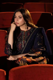 ASIM JOFA - Winter 3PC Dhanak Embroidered Suit - SS0483