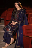 ASIM JOFA - Winter 3PC Dhanak Embroidered Suit - SS0483
