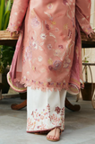 Coco By Zara Shahjahan - Winter 3 Piece - Dhanak Embroidered Dress - SC0001