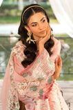 ELAF - 3PC Summer Lawn Embroidered Shirt with Organza Embroidered Dupatta and Trouser - SS0793