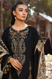 Maria.B - 3PC Embroidered Dhanak Shirt With Dhanak Embroidered Dupatta and Trouser - SS01121