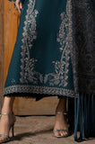 Izel - 3PC Unstitched Dhanak Embroidered Shirt with Digital Printed Dupatta and Trouser - SS01149