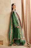 Zara Shahjahan - 3PC Dhanak Embroidered Shirt With Dhanak Printed Dupatta and Trouser -SS0850