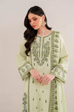 Motifz - 3PC Dhanak Embroidered Shirt With Embroidered Dhanak Dupatta and Trouser - SS0966